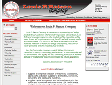Tablet Screenshot of lpbatson.com